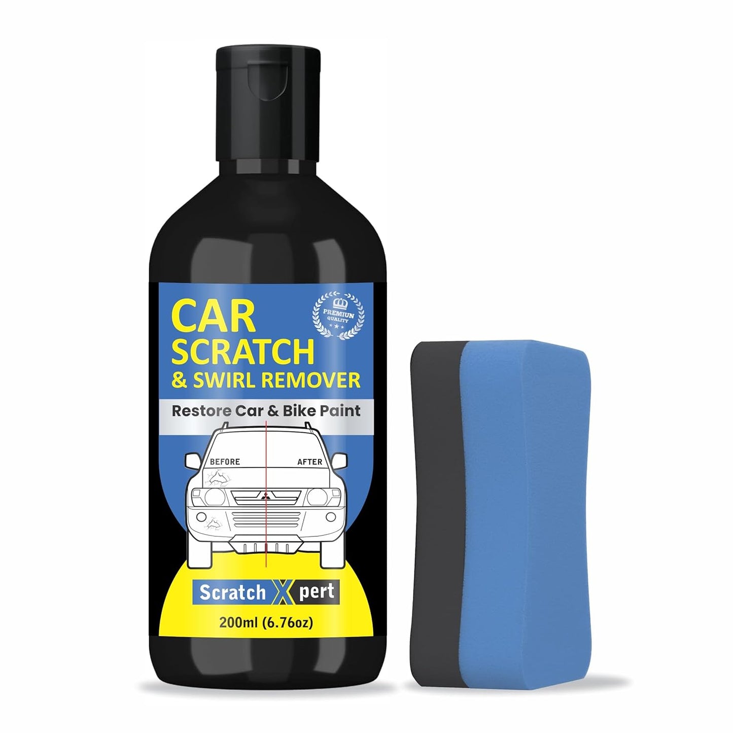 ScratchXpert Car Scratch Removal Cream - Restores Your Car Shine Instantly (Pack of 2)