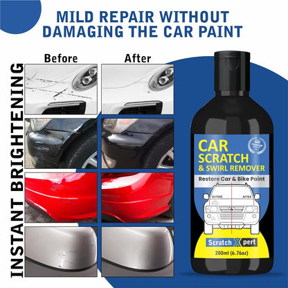 ScratchXpert Car Scratch Removal Cream - Restores Your Car Shine Instantly (Pack of 2)