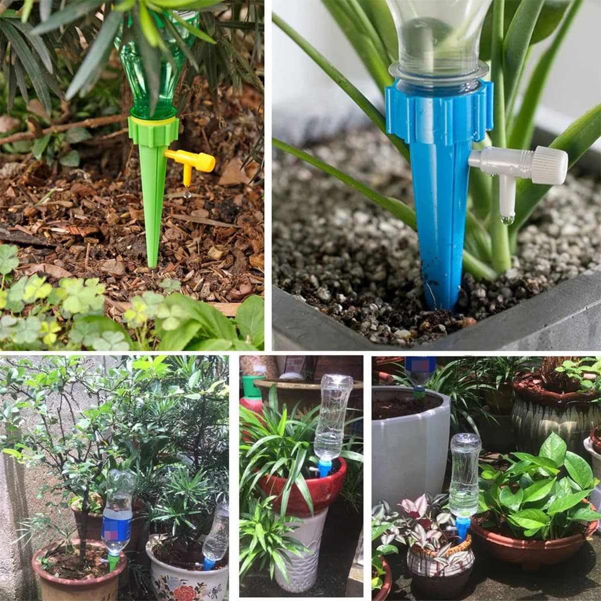 Self-Watering Spikes for Plants (Pack of 5)